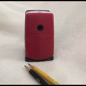 Vintage RED pencil sharpener Boston brand